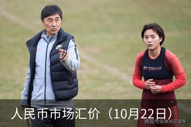 人民币市场汇价（10月22日）